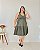 Vestido Cavado Decote V Com Saia 2 Marias - Plus Size - Imagem 1