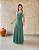 Vestido Regata Longo, 3 Marias Com Cordão E Botões - Slim Size - Imagem 1