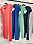 Vestido Estilo Baby Look, Manga Com Punho E Fenda Frontal Em Cor - Slim Size - Imagem 2