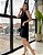 Vestido Com Punho Na Gola E Cava Com Bolsos Frontais - Slim Size - Imagem 3