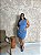 Vestido Com Punho Na Gola E Cava Com Bolsos Frontais -Plus Size - Imagem 5