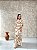 Vestido Longo Saia Com Babado, Lastex Nas Costas e Manga Cigana - Slim Size - Imagem 2