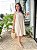 Vestido Trapézio, C/ Bolsos Laterais E Botão Gota Nas Costas- Slim Size - Imagem 8