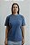 Camiseta Basic Azul Estonada - Imagem 1