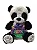 URSO DE PELUCIA PANDA ROMANTICO COM ESCRITA AMOR - Imagem 3