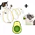 Kit Um Abacate Catnip + 1 Tunel Mola Maluca. - Imagem 1