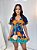 Vestido Sara Curto Estampado - Imagem 1