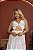Vestido Serena Branco Textura - Imagem 3