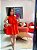 Vestido Clara Curto Laranja - Imagem 3