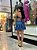 Vestido Mavi Curto Laise Azul Escuro - Imagem 2