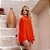 Vestido Lá Bella Laranja - Imagem 4