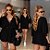 Vestido Romana Curto Preto - Imagem 1