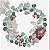 GUARDANAPO DE PAPEL WREATH OF EUCALYPTUS GREY - NATAL - Imagem 1