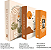 Caixa Decorativa Falso Livro BOHO - kit com 3 - Imagem 3