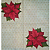 Guardanapo de Papel Chistmas Poinsettia on White Silhouette G3N-021 - Imagem 2