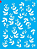 Stencil Estamparia Folhas II - OPA 2698 - Imagem 1