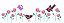 Stencil STE-136 - Flor - 8X28 - Imagem 1