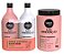 Kit Turbinada Shampoo Condicionador e Mascara Oleo de Rícino - Imagem 1