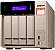 TVS-473e Qnap storage NAS 4 baias hot-swappable SATA até 48TB - Imagem 1