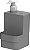 Dispenser Para Detergente Trium Compacto 500ml - Chumbo - Imagem 1