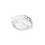Folha Decorativa de Cristal Leaf 20,5cm x 17cm x 2,5cm - Imagem 1