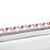 Travessa Oval de Cristal Coração Borda Rosa 25cm x 13cm x 2,5cm - Imagem 4
