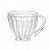 Conjunto 6 Xícaras de Chá de Cristal Imperial 200ml - Lyor - Imagem 1