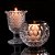 Porta Velas de Cristal Bolhas 11cm x 9cm - Lyor - Imagem 6