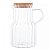 Jarra de Vidro Borossilicato com Tampa de Bambu Classic 1L - Lyor - Imagem 3