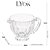 Molheira de Cristal Imperial 240ml - Lyor - Imagem 8