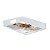 Bandeja c/ Alças em Acrílico 35x26x6cm Cristal - Imagem 1