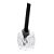 Difusor de Vidro com 8 Palitos Pretos Diamond 100ml - Lyor - Imagem 3