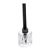 Difusor de Vidro com 8 Palitos Pretos Diamond 100ml - Lyor - Imagem 1