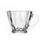 Cj 2 Xícaras p/ Café de Cristal com Pires Radial 90ml - Lyor - Imagem 3