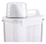 Pote com Copo Medidor e Trava Branco 2.300ml - Oikos - Imagem 2