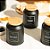 Kit com 3 Potes Coffee Snacks Sugar Sense Preto - OU - Imagem 3