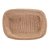 Cesto Retangular de Rattan Plástico com Forro em Tecido 24x17x7cm - Lyor - Imagem 4