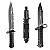 FACA INVICTUS EXPLORER BLACK - Imagem 1