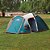 Barraca De Camping Indy GT 3/4 Pessoas NTK - Azul - Imagem 7