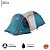 Barraca De Camping Indy GT 3/4 Pessoas NTK - Azul - Imagem 5