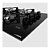 Cooktop Atlas U Top 4 Bocas Acendimento Automático Preto - Imagem 3