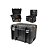 Caixa de Ferramentas Dewalt DWST17806 Fecho Metálico Caixa Profunda Preto - Imagem 3