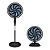 Ventilador de Coluna 40cm Arno Xtreme VE3990B1 VE9M 2 em 1 Preto 110V - Imagem 1