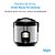 Panela de Arroz Elétrica Elgin PAR30 700W Preto 220V - Imagem 2
