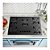 Cooktop Utop Atlas 5 Bocas Mesa de Vidro Preto Bivolt - Imagem 5
