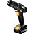 Parafusadeira e Furadeira a Bateria WAP BPF 12K3 Black 12V - Imagem 1