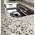 Pia De Cozinha Granito Branco Dallas 1,20x55 Com Cuba Inóx - Imagem 3