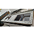 Pia Granito Para Cooktop 5 bocas 1,8x54 com Cuba Inóx Marfim - Imagem 5