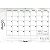 Calendário e Planner de Parede 2027 A3 Dessin - Imagem 1