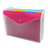 Arquivo Full Color c/ 5 Pastas Envelopes Plásticos Coloridos Dello - Imagem 1
